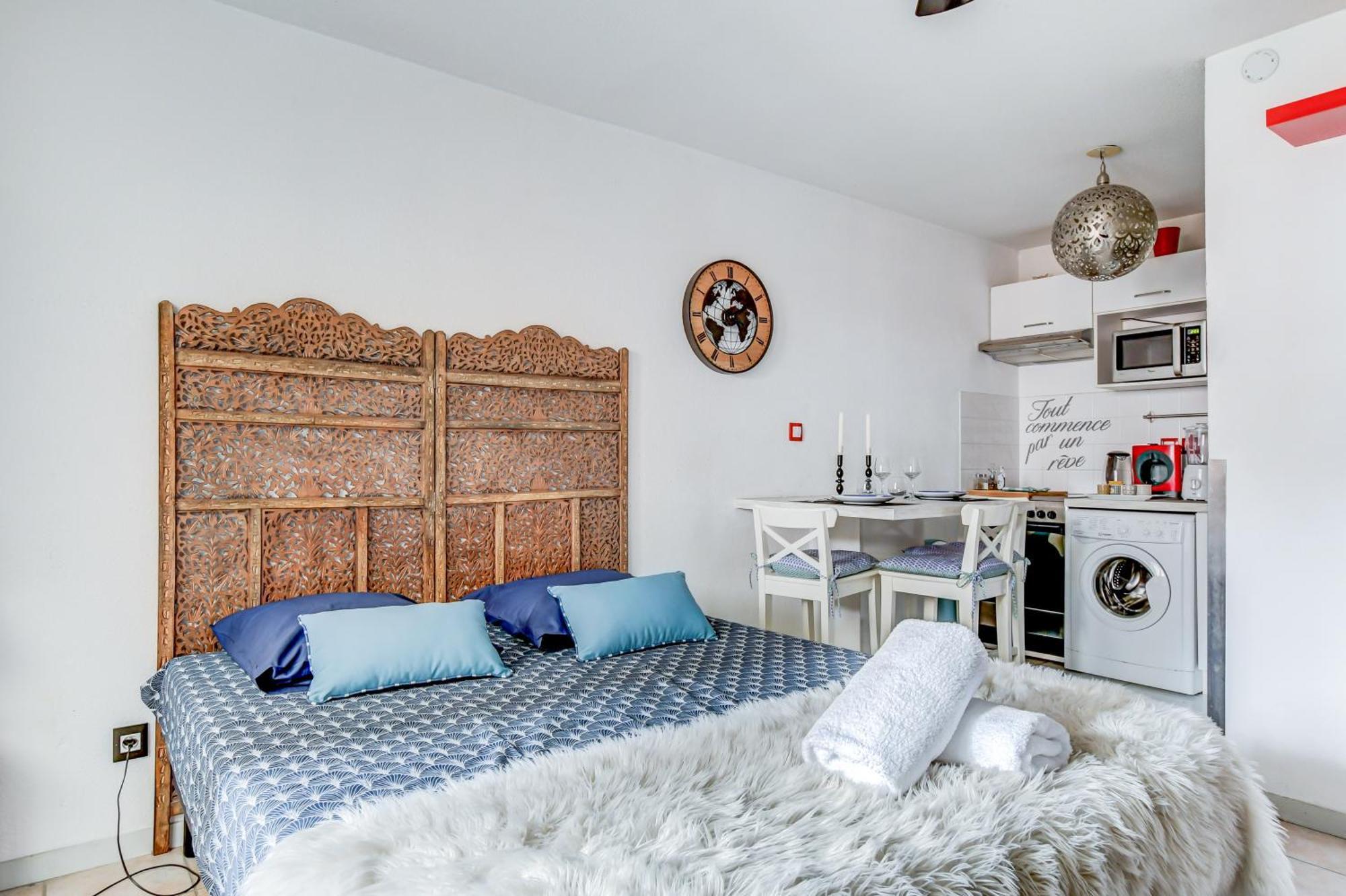 L Oasis Studio Proche Hopital Et Aeroport Piscine Parking &Netflix ตูลูส ภายนอก รูปภาพ