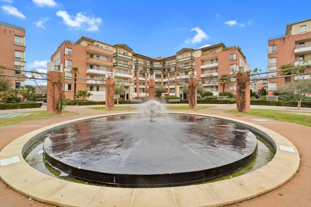 L Oasis Studio Proche Hopital Et Aeroport Piscine Parking &Netflix ตูลูส ภายนอก รูปภาพ